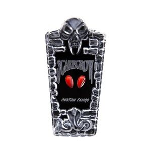 Spirit Halloween Scarecrow Vampire Fangs Glam Deluxe Red New Sealed